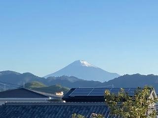富士山秋晴れ
